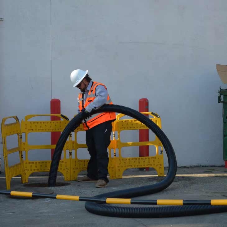 septic pumping process